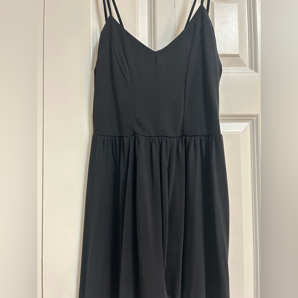 Soft Black Romper